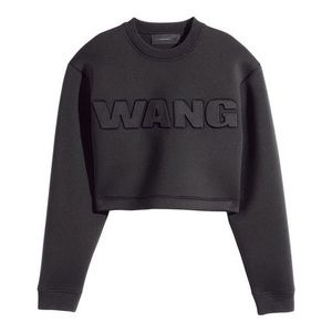 Alexander Wang H+M Neoprene Sweatshirt Black